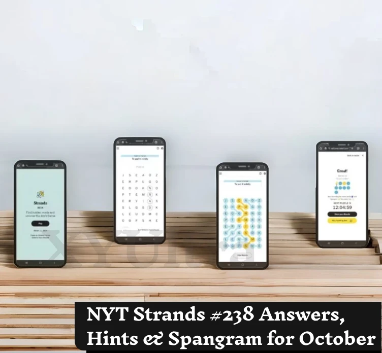 NYT Strands #238 Answers, Hints & Spangram for October 27 | Best of the Best Theme Featured Image